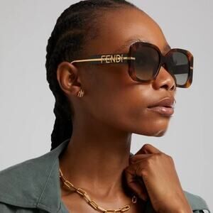 New, FENDI Sunglasses FE40065F 55B Authentic